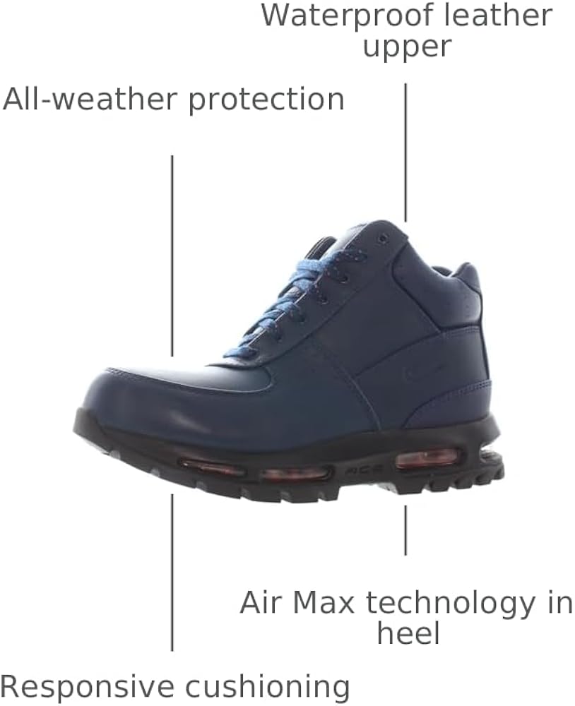 blue nike goadome boots