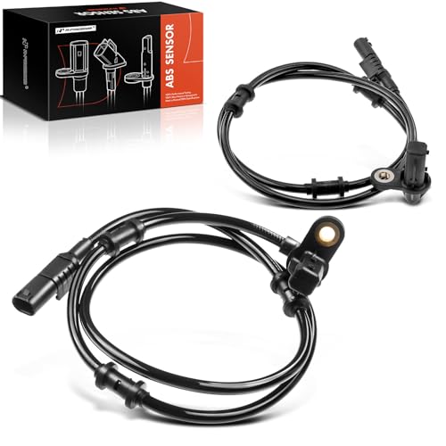 A-Premium ABS Wheel Speed Sensor Compatible with Mercedes-Benz Models - W163 Series ML350 2003-2005, ML500 2003-2005 - Front Driver and Passenger Side, 2-PC Set, Replace# 30220, A1635421918