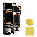 Auto-Kratzer-Reparaturpaste,2026 Neu Kratzer-Reparatur Wachs für Auto,120ml Autolack Reparatur Polieren Paste, Auto Kratzerentfernungs,Auto-Kratzer-Entferner für Entfernung Tiefen (1 Set)