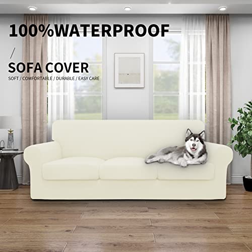 Image of Easy-Going Waterproof Oversized Couch Cover for Dogs 3 Cushion Sofa
