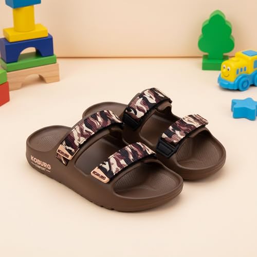 Image of KOBURG NexaLite Kids Sandals|Lightweight|EVA Upper & Sole | Grippy Sole|Flexible Comfort KS-114