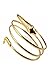 Produktbild TOOGOO(R) Fashion gewickelt Schlange spiralfoermig Oberarm Stulpe Armband Armreif silber