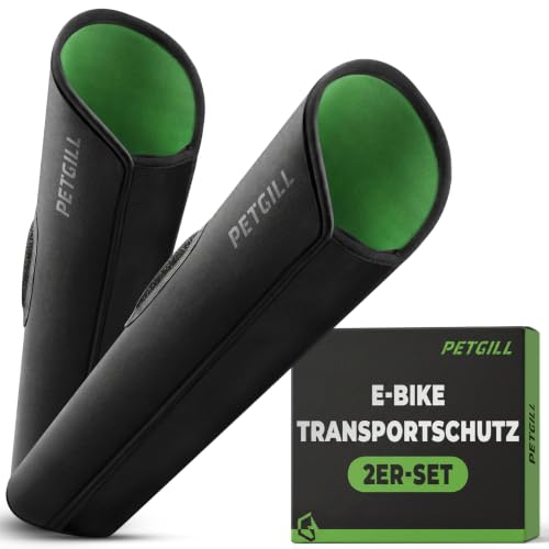 2er Pack E-Bike Akku Schutzhülle Neopren – Wasserdichter Transportschutz & Kälteschutz im Winter. Universelles Fahrrad & Ebike Zubehör für integrierte Rahmenakkus. Kompatibel mit Bosch, Cube, MTB