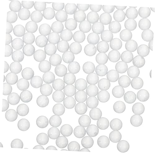 PLAFOPE 2000pcs Mini Glass Balls Solid Small Glass Spheres Lab Beads for Ornaments Crafts