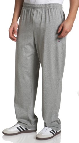 Champion Men's Jersey Pant,Oxford Gray,X-Large
