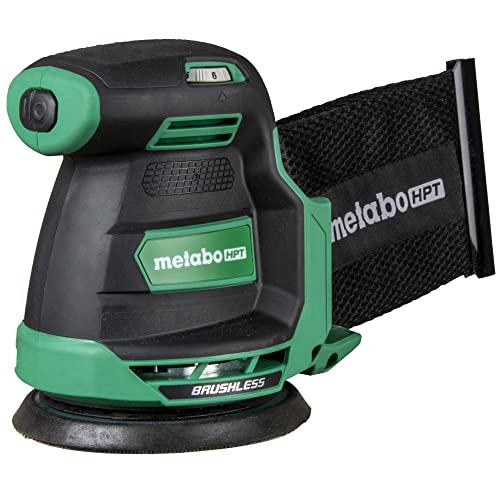 Metabo Hpt 18V Multivolt™ Cordless 5-Inch Random Orbit Sander | Tool Only - No Battery | Variable Speed | Brushless Motor | Electric Brake | Sv1813Daq4 #TOP7