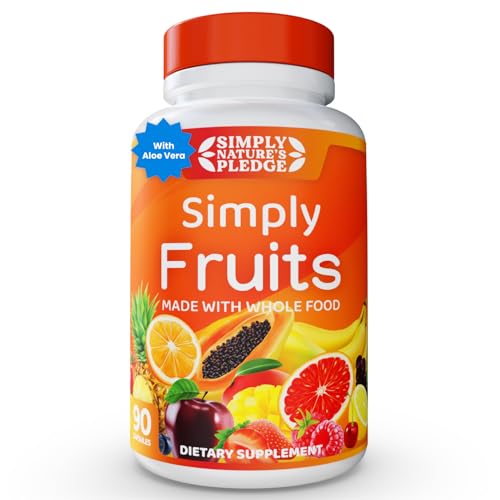 Simply Nature's Pledge - 90 Fruit Capsules - Made...