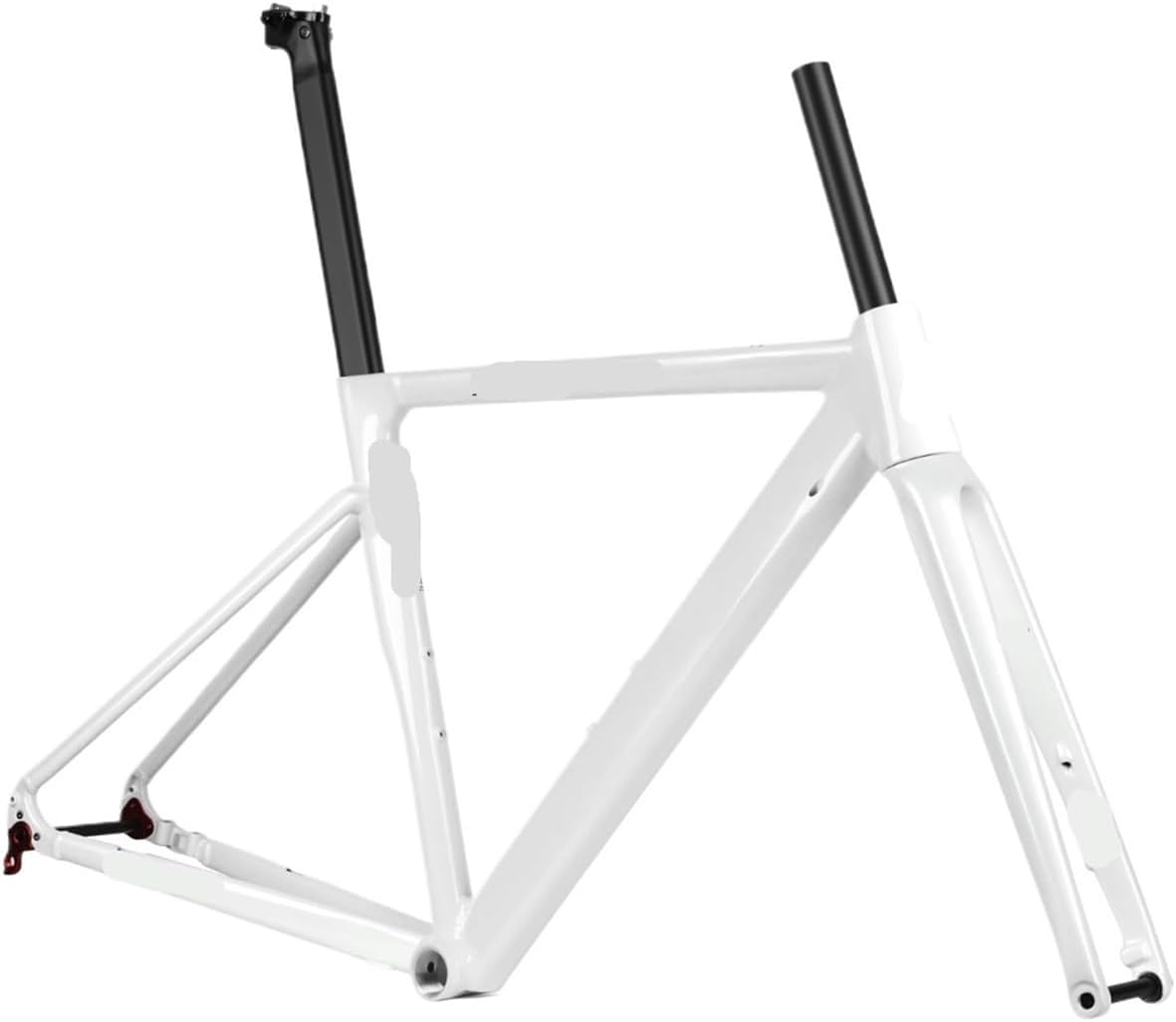 Road Bike Frame Aluminum Alloy Routing Rim Brake Internal Cable Bicycle Carbon Fiber Fork