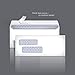 Amazon Basics #9 Self-Seal Envelopes with Peel and Seal, Double Window, Security Tinted, 500-Pack, 1 X 3.88 X 8.8 inch, White