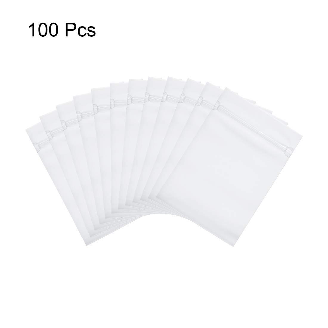 6x9 Zip Seal Lock Bags 2 Mil Poly Bag Clear Resealable 6" X 9 - Foto 3