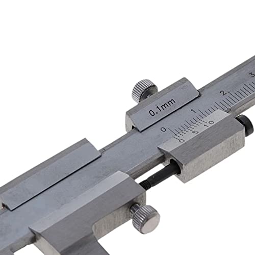 Calibrador Vernier de Acero Inoxidable 0-60mm Precisión 0.1mm miniatura 6