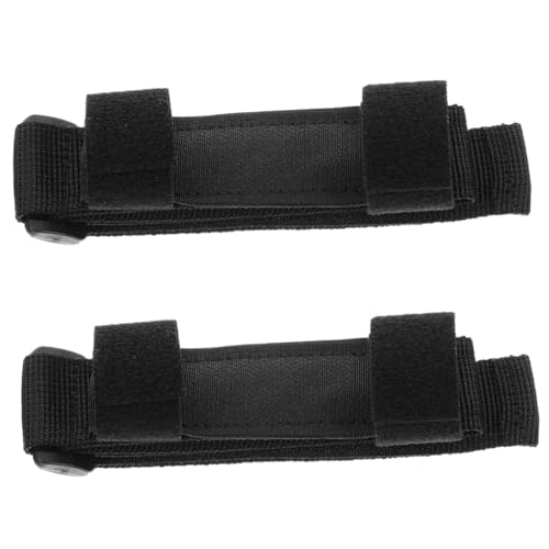 FRCOLOR 2pcs Weighted Utensils Cuff Adaptive Utensil Holder Adult Adaptive Steady Spoon