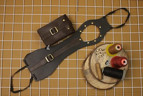 G-GANRAZO Store G-GANRAZO Leather Tank Strap with Pouch for Royal - Image 3