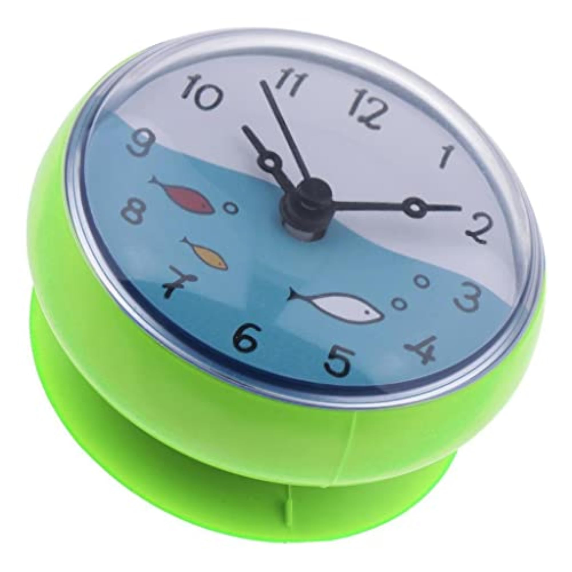 Mini Wall Clock Suction Cup for Bathroom