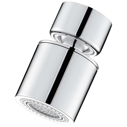 �֌��V�����[�w�b�h �X�e�����X �^�J�R�l�N�^�[ 2���[�h 360°��] �ő�80°�p�x���� �G�A���[�^�[ ���͂˖h�~ M22/M24�Ή� �A�_�v�^�[�t �L�b�`���p (45�x�̊p�x)