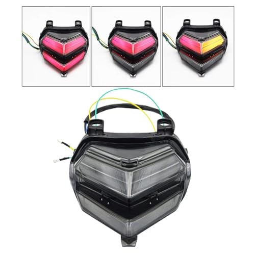 Feu arrière LED et phare avant moto 12V pour réparer un éclairage usé