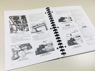 Pages showing hydraulic system repair procedures and diagrams