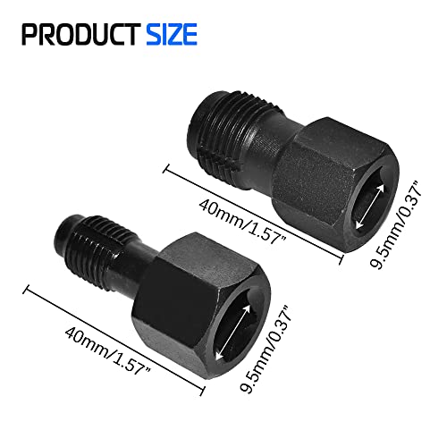 image for A ABIGAIL 2PCS Oxygen Sensor Thread Chasers M18 x 1.5mm and M12 x 1.25
