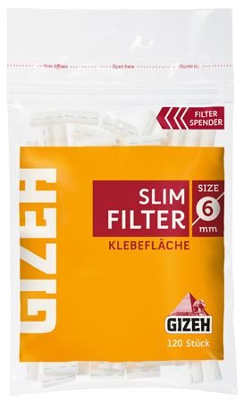 Gizeh Slim - Filtros para Cigarrillos (1 Bolsa con 120 filtros) Cover