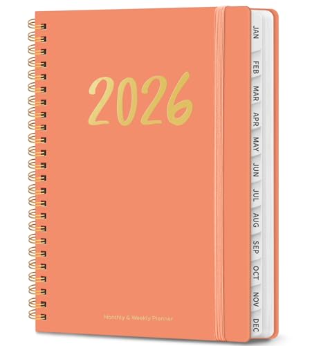 2026 Planner - Weekly and Monthly Planner, January 2026 to