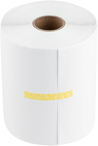 Miniatura 2 de Restaurantware Label Tek - Etiquetas térmicas directas de 6 x 4 pulgadas, 1 rollo de 250 etiquetas, etiquetas térmicas extraíbles, etiquetas