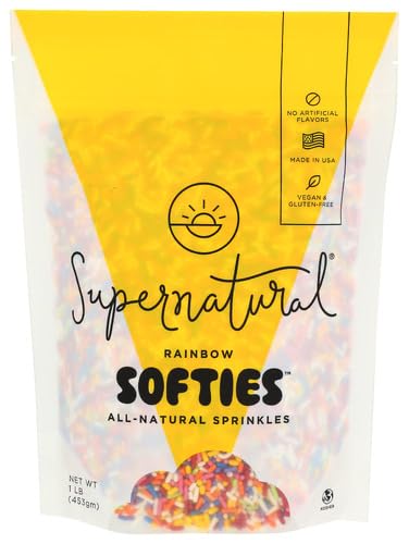 Supernatural Sprinkles Softies Rainbow 16 oz (Pack of 6)