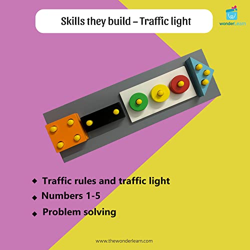 Image of Einstein Series- Fun Learning Wooden Magnetic Toys /Activities Gift Box or 2+ Year Old Boy /Girl /Toddler /Child- STEM Brain Game, Creative Educational Toy (Mode of Transport)