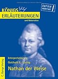  Königs Erläuterungen und Materialien, Bd.10, Nathan der Weise
