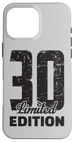 30歳 誕生日 限定 記念日 30年 Finally 30 スマホケース iPhone 16 Pro Max 用