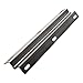 Wise 8WD12 Aluminum Offset Piano Hinge, 11"