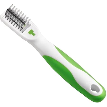 Cat Brush For Shedding Andis Premium Fine-Tooth Deshedding Rake - Green | Buy Now With Express International Delivery Deshedding Dog Brush