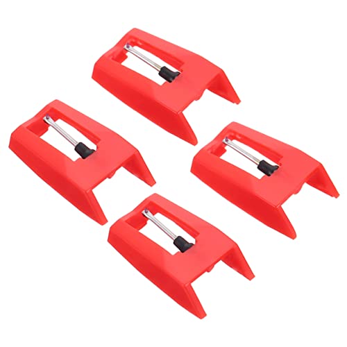 OFFSCH 4pcs Record Player Needle Turntable Replacement Stylus Perfect for Gramophone Vinyl Records