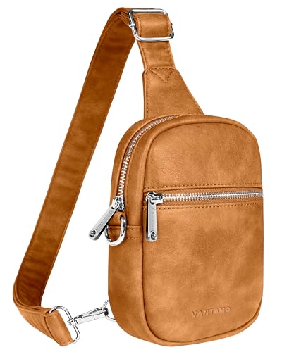 Image of Vantamo Small Crossbody Bags for Women, Sling Bag with RFID & Anti-Pickpocket Clip, Adjustable Strap Cross Body Packs