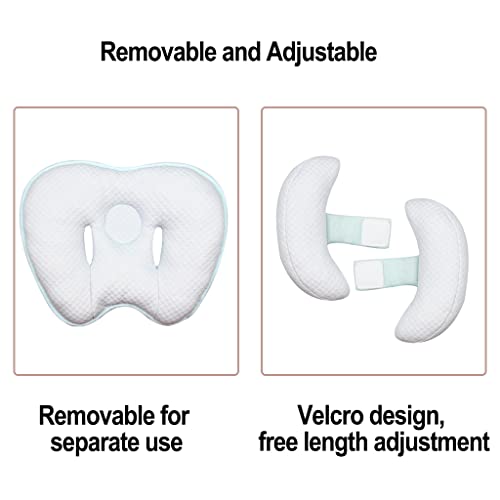 Kakiblin Baby 2 In 1 Baby Head Neck Support Pillow Banana Shape Baby Support Pillow, Toddler Car Seat Stroller Neck Support Travel Pillow For Toddler Boys Girls, Blue #TOP5