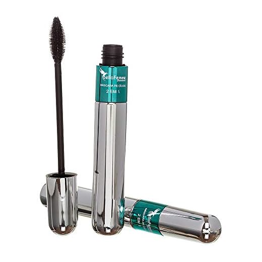 Rímel 2 em 1, Preto, Bella Femme