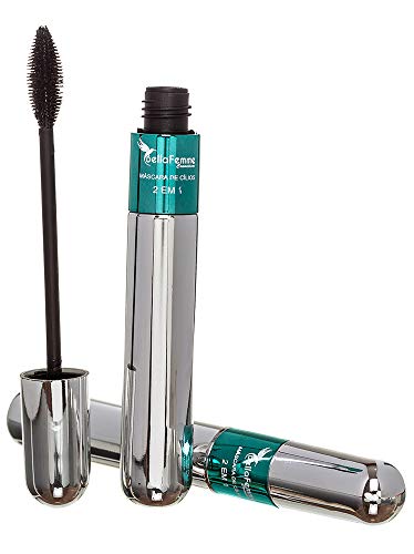 Rímel 2 em 1, Preto, Bella Femme