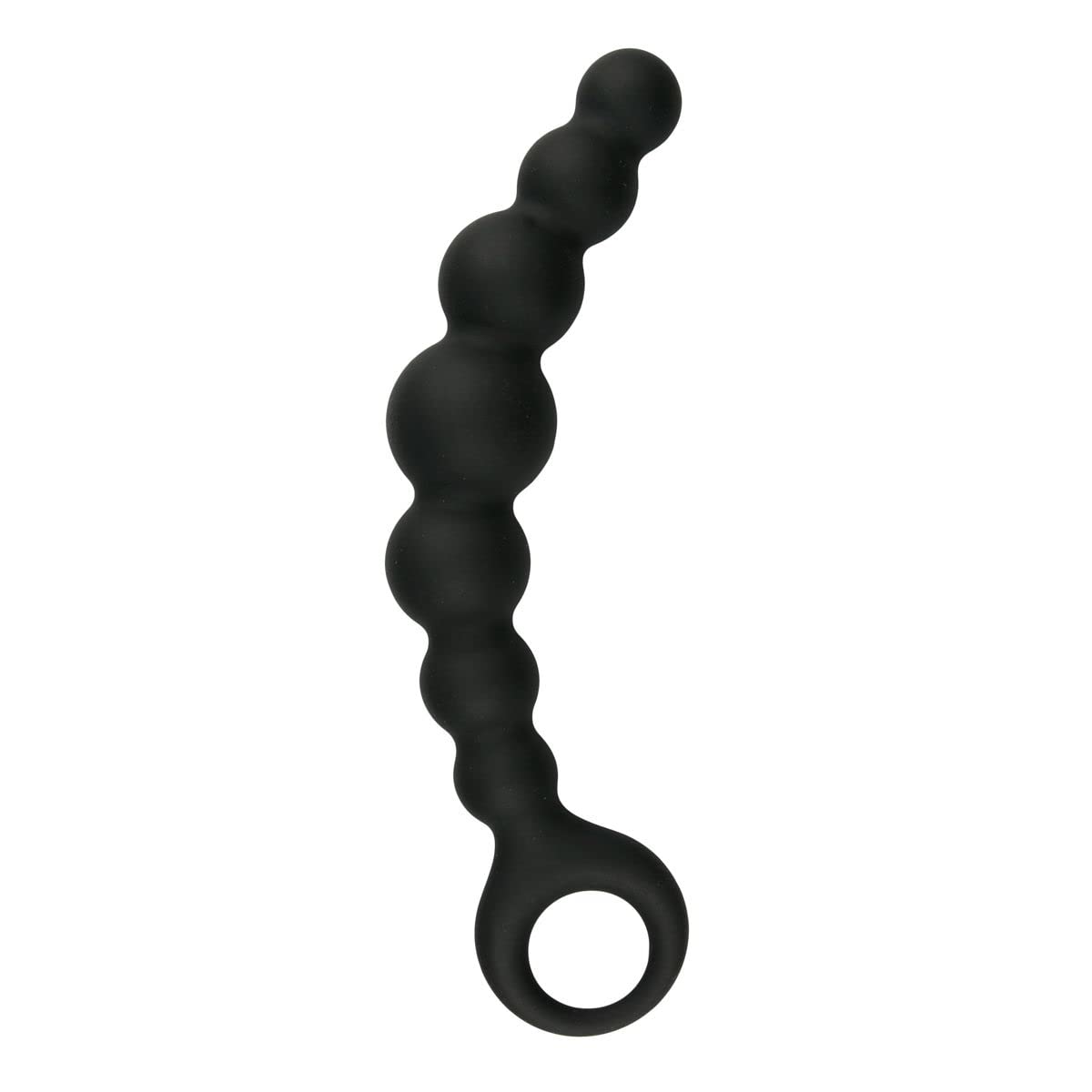EasyToys Black Beaded Anal Plug