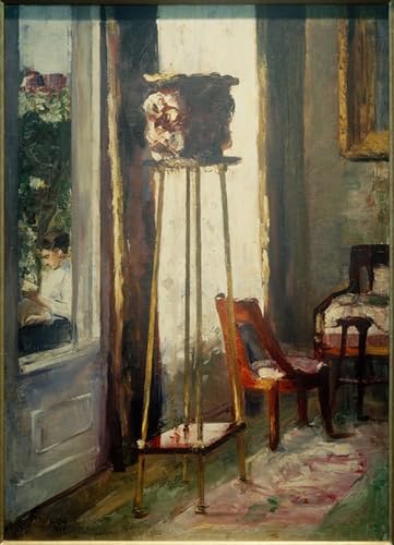 Impression sur toile Lesser Ury pour sublimer un mur vide de grand salon