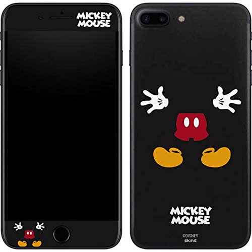 Skinit Decal Phone Skin Compatible with iPhone 8 Plus - Officially Licensed Disney Mickey Mouse Body Design