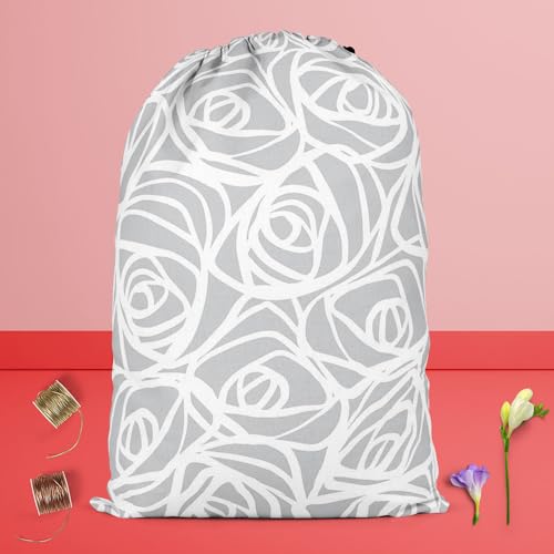 Image of ArtzFolio Abstract Pattern D1 | Reusable Sack Bag | Bag for Gym, Storage, Vegetable & Travel