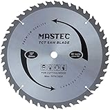 MASTEC 10 Inch Miter Saw Blade with 40T ATB Anti Kickback Tooth for Wood and 5/8-Inch Arbor