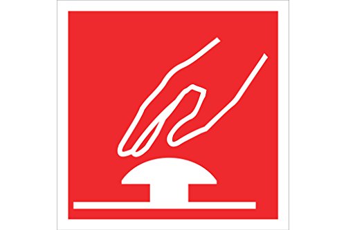 Plimpo Señal Luminiscente 210X210 Pulsador Emergencia Pictograma En Oferta Cofan So53Lu210210 Señal Luminiscente, 210 X 210 Mm