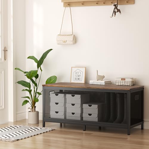Vopeak Storage Bench, Storage Chest With 2 Safety Hinges thumb #7