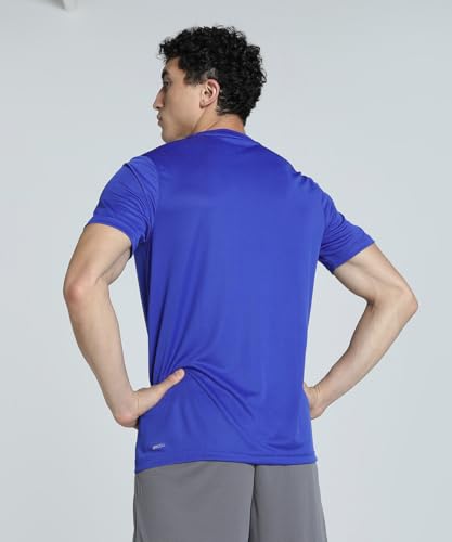 Image of Puma Men Polyester Solid Regular Fit T-Shirt
