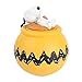 Grupo Erik Snoopy Cookie Jar With Lid | Biscuit Tin | 20.5 x 20.5 x 24.6 cm | Sweet Jar | Snoopy Gifts | Kitchen Decor | Airtight Food Storage Container