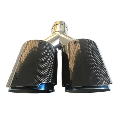 Embout de pot d'échappement en acier inoxydable finition miroir chromé