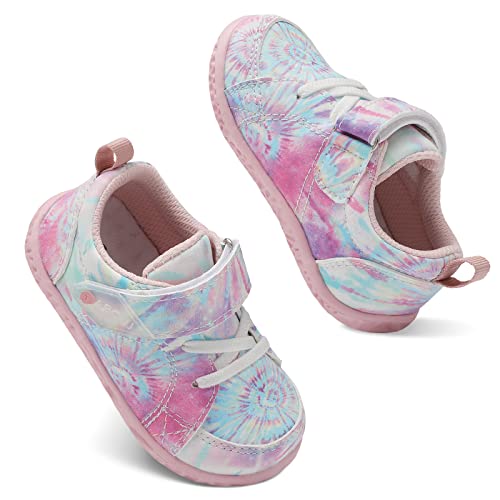 Qfh Baby Shoes Boy Girl Infant Sneakers Winter Warm Non Slip First Walkers Pink Pattern 8.5-9 Toddler #TOP9