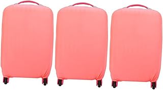 Protetor De Bagagem 3Pcs Organizadores De Bagagem De Mala Para Bagagem De Viagem Capa De Mala Anti-Riscos Capa De Bagagem De Mão Capa De Carrinho Capa Protetora De Bagagem Pano