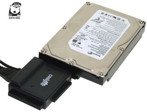 CoolGear® SATA and IDE Hard Drive & Optical Drive USB Adapter Kit Combo