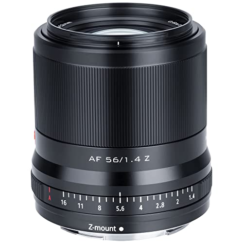 Image of VILTROX 56mm F1.4 Z Mount APS-C Lens Auto Focus Large Aperture STM Motor Support Eye-AF Z Lens Compatible for Nikon Z-Mount Mirrorless Camera Zfc Z5 Z6 Z7 Z50 Z6 Z7